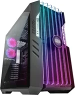 Cooler Master HAF 700 EVO E-ATX High Airflow PC Case, IRIS Customizable LCD H700E