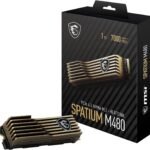 MSI SPATIUM M480 Pro 1TB PCIe 4.0 NVMe M.2 HeatSink 7000MB/s