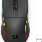 Redragon M816-LIT Wireless Gaming Mouse 26K DPI Tri-Mode 61G Ultra-Light Mouse Gaming RGB