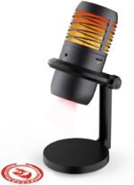 Redragon GM211 Nebula 6 Color LED USB Condenser Gaming Microphone with Desktop Stand - Image 4