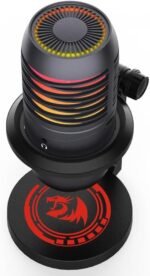 Redragon GM211 Nebula 6 Color LED USB Condenser Gaming Microphone with Desktop Stand - Image 5