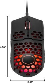 Cooler Master MM711 Gaming Mouse — Matte Black - Image 7