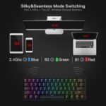 Redragon K530RGB-PRO Draconic 60% Wireless Mechanical Keyboard (Brown Switch) - Image 6