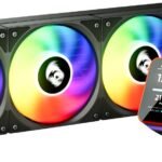 Redragon CCW-3015 ARGB 360 Liquid CPU Cooler 360mm Radiator 3x 120mm Fans with PWM Control Aluminum