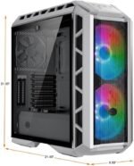Cooler Master H500P Mesh White ARGB MCM-H500P-WGNN-S01 - Image 4