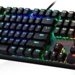REDragon K551RGB-1 Mechanical Gaming Keyboard RGB Backlit Gaming Keyboard 104 Key Computer Full With