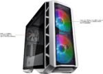 Cooler Master H500P Mesh White ARGB MCM-H500P-WGNN-S01 - Image 2