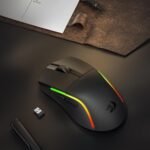 Redragon M816-LIT Wireless Gaming Mouse 26K DPI Tri-Mode 61G Ultra-Light Mouse Gaming RGB - Image 7
