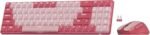 REDragon BS-8772 Wireless Keyboard and Mouse Combo 78 Keys 2.4Ghz Wireless Low-Profile Mechanical