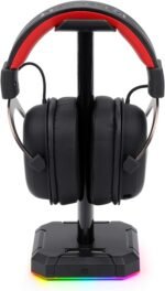 Redragon HA300 SCEPTER Pro RGB Backlit Gaming Headphone Stand with 10 RGB Lighting Modes and 4 USB - Image 2