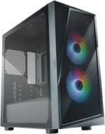 Cooler Master CMP 320 PC Case Mini-Tower Chassis with 2 x 120mm ARGB Fans CP320