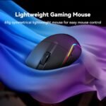 Redragon S107-KS Wireless Gaming Keyboard and Mouse, RGB Backlit, 3 Mode (Wired/2.4G/BT) - Image 7