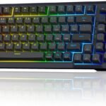 REDragon K688GB-RGB-PRO Wireless Mechanical Keyboard 3 Mode Gasket Mounted RGB Pre-Lubed Linear Swit