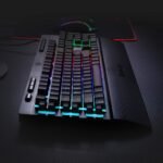 REDragon K512RGB Shiva RGB Backlit Membrane Gaming Keyboard with Multimedia Keys, Linear Mechanical- - Image 8