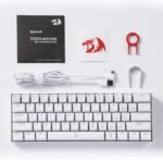 Redragon K530RGB-PRO Draconic — Lunar White 60% Wireless Gaming Keyboard - Image 8