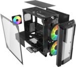 Cooler Master HAF 500 Black Steel Tempered Glass H500-KGNN-S00 - Image 8