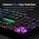 REDragon K551RGB-1 Mechanical Gaming Keyboard RGB Backlit Gaming Keyboard 104 Key Computer Full With - Image 5