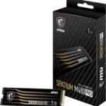 MSI SPATIUM M480 Pro 1TB PCIe 4.0 NVMe M.2 7000MB/s