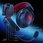 Redragon H510-PRO Zeus 3-Mode Wireless Gaming Headset - Image 8
