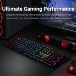 REDragon K551RGB-1 Mechanical Gaming Keyboard RGB Backlit Gaming Keyboard 104 Key Computer Full With - Image 2