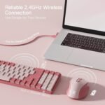 REDragon BS-8772 Wireless Keyboard and Mouse Combo 78 Keys 2.4Ghz Wireless Low-Profile Mechanical - Image 4