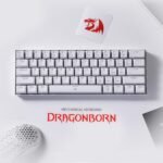 Redragon K530RGB-PRO Draconic — Lunar White 60% Wireless Gaming Keyboard - Image 2