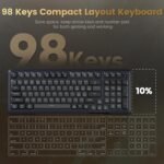 REDragon K688GB-RGB-PRO Wireless Mechanical Keyboard 3 Mode Gasket Mounted RGB Pre-Lubed Linear Swit - Image 7