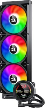 Redragon CCW-1017 RGB Liquid CPU Cooler 360mm Radiator 3x 120mm RGB Fans