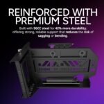 Cooler Master Vertical GPU Card Holder Kit V3 BlackPremium Riser Cable - Image 5