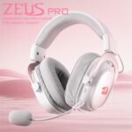 Redragon H510-PRO Zeus 3-Mode Wireless Gaming Headset — Lunar White - Image 7