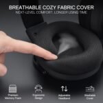 Redragon H858 Arrow Pro Carbon 3-Mode Wireless Gaming Headset - Image 6
