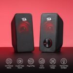 Redragon GS500 Stentor PC Gaming Speaker, 2.0 Channel Stereo Desktop Computer Speaker - Image 3