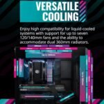 Cooler Master HAF 500 Black Steel Tempered Glass H500-KGNN-S00 - Image 3