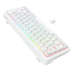 Redragon K730W-RGB-PRO RGB Pro Draconic V2 White 60% Gasket Wireless Mechanical Keyboard - Image 12