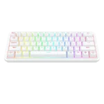 Redragon K730W-RGB-PRO RGB Pro Draconic V2 White 60% Gasket Wireless Mechanical Keyboard - Image 6