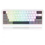 Redragon K730GB-RGB-PRO RGB Pro Draconic V2 Grey 60% Gasket Wireless Mechanical Keyboard
