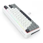 Redragon K730GB-RGB-PRO RGB Pro Draconic V2 Grey 60% Gasket Wireless Mechanical Keyboard - Image 4