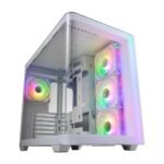 FSP M580-WA ARGB White Curved Side Panel Mid Tower