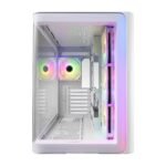FSP M580-WA ARGB White Curved Side Panel Mid Tower - Image 3
