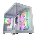 FSP S380-WA ARGB White Curved Side Panel