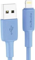 FONENG X100 USB-A to Lightning Fast Data Cable (1.2M, Blue)