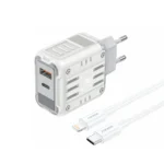 FONENG GaN20 A+C 45W Dual-Port GaN Fast Wall Charger (Cable Included)