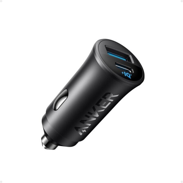 Anker 30W 2-Port Compact Fast Car Charger (Stand-Alone / Cable Not Included)