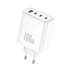 FONENG GaN40-EU 4-Port 100W GaN Fast Wall Charger (Stand-Alone / Cable Not Included)