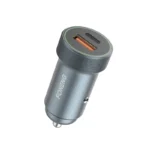 FONENG C16 Dual-Port Metal Fast Car Charger (30W, Cable Not Included)