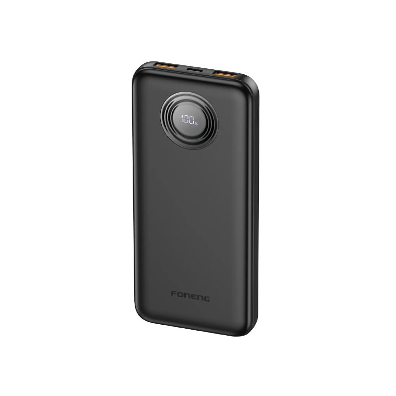 3319da0388f227b8f346c89ca6ec94e3 FONENG Fast Charger Power Bank PX101 22.5 Watts 10,000mAh Black - الصورة 1