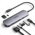 Anker USB C Hub 7in1 Multi-Port USBC Hub with 4K HDMI 85W PD, USB-C and 2 USB-A 5Gbps Data Ports