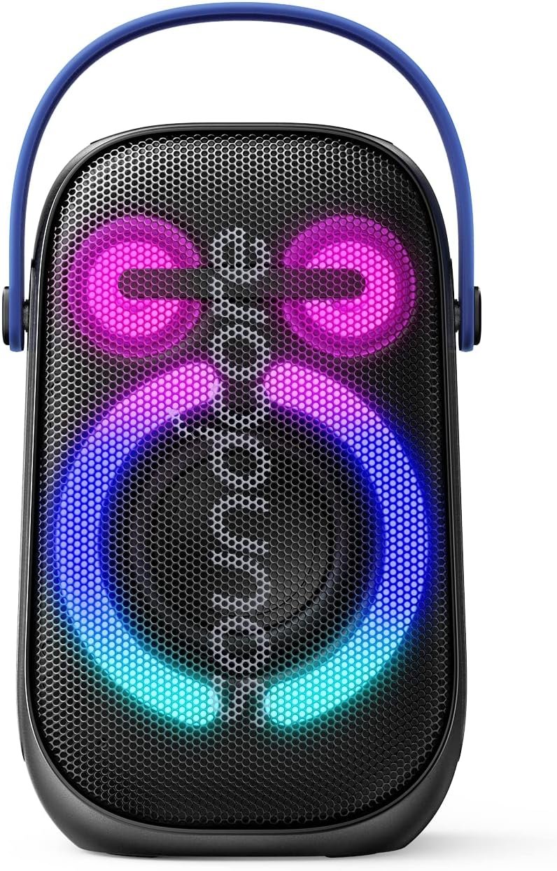 6ac0e0377c276f36fbdab71d71b46c57 Anker Soundcore Rave Neo 2 Black 80 Watts 18H Playtime - Image 1