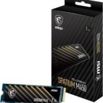 MSI SPATIUM M452 1TB PCIe 4.0 NVMe M.2 3600MB/s