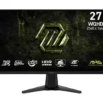 MSI MAG 275QF-E21 Monitor 27 Inch IPS 2K 210Hz 0.5ms Black